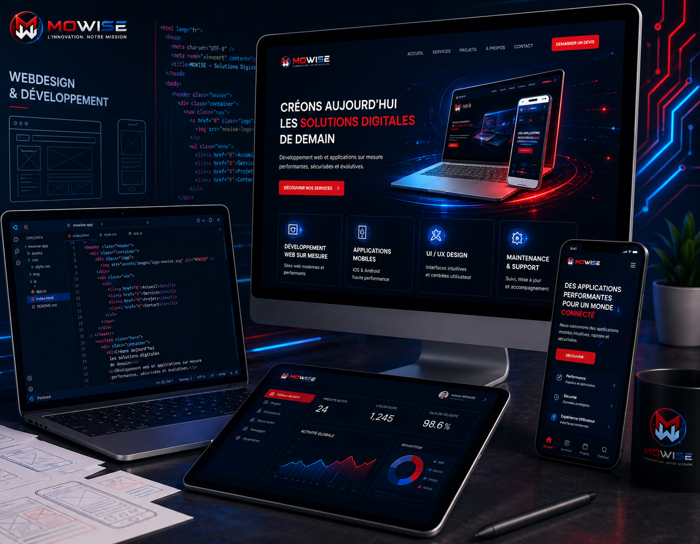 Site Web Institutionnel MOWISE