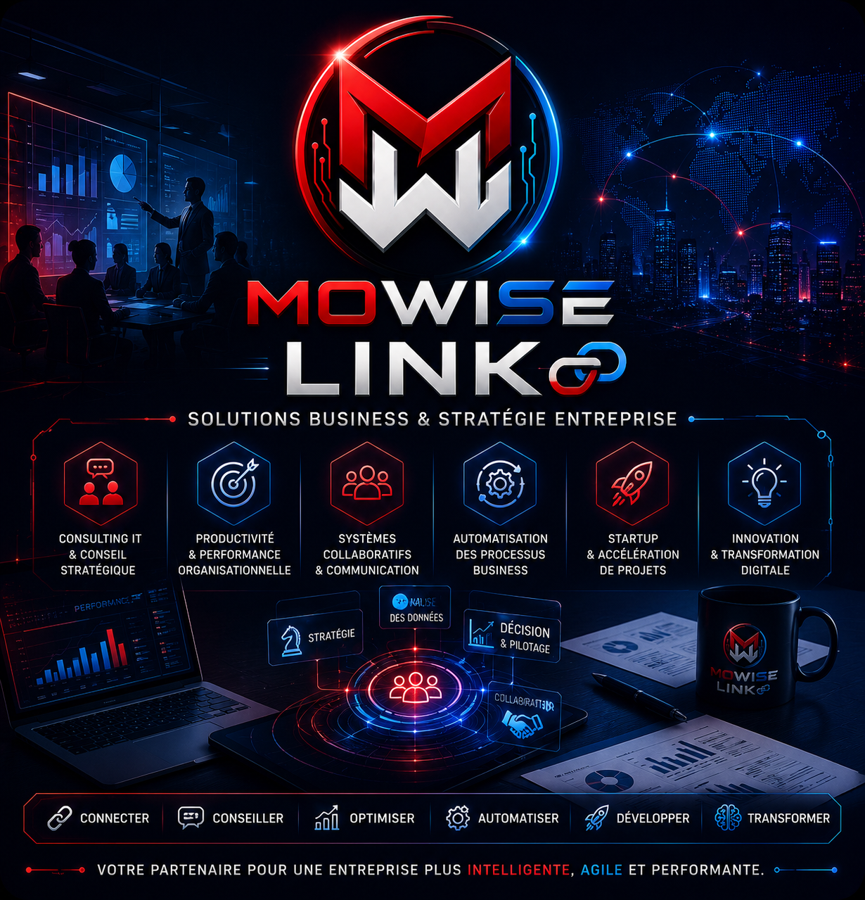 MOWISE LINK - Solutions Business et Stratégie Entreprise